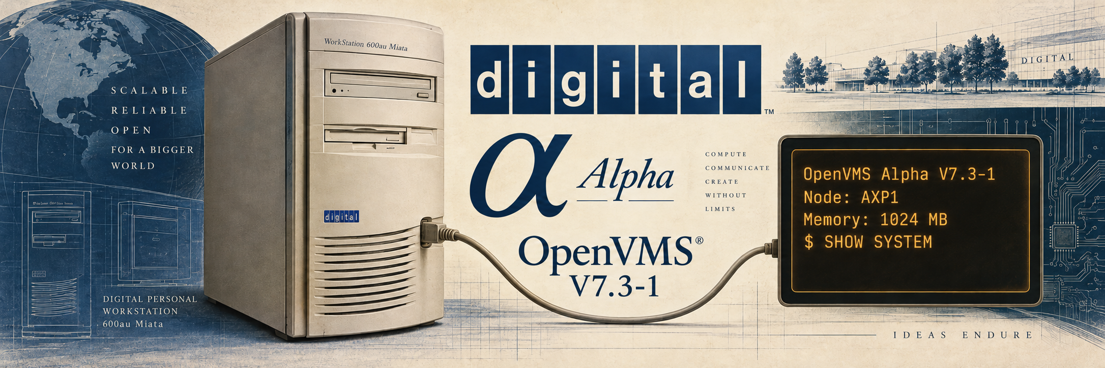 An Alpha Workstation, Finally Running OpenVMS
