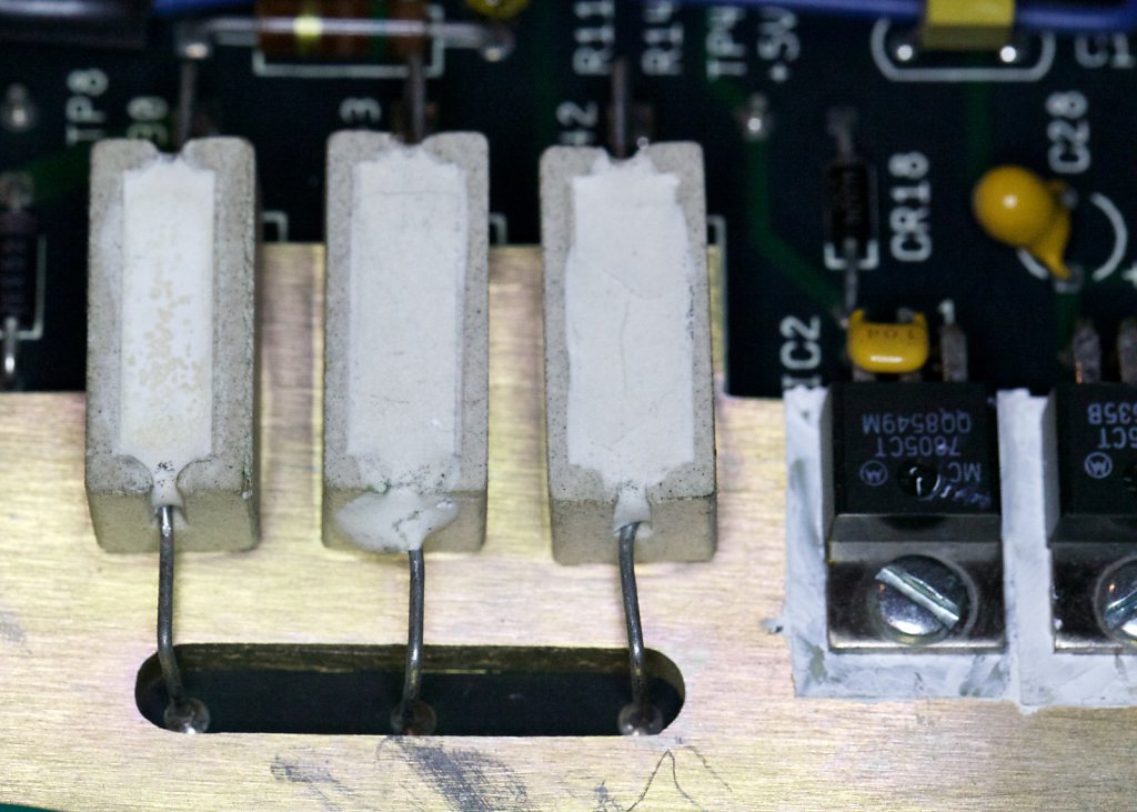 Deflection Board - Power Resistors