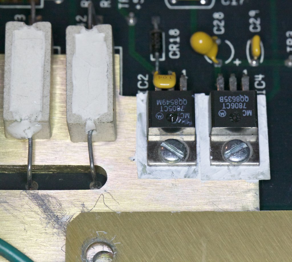 Deflection Board - Power Transistors