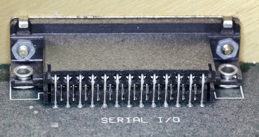 Console Controller - serial i/o inside port